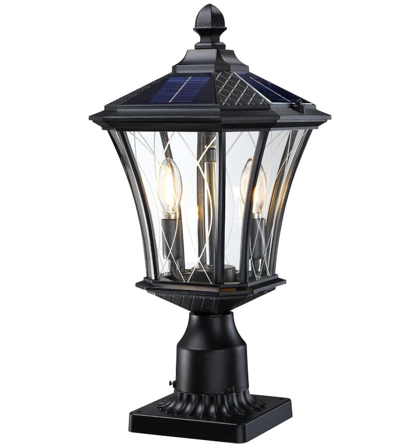 Outdoor Solar Pillar Lights