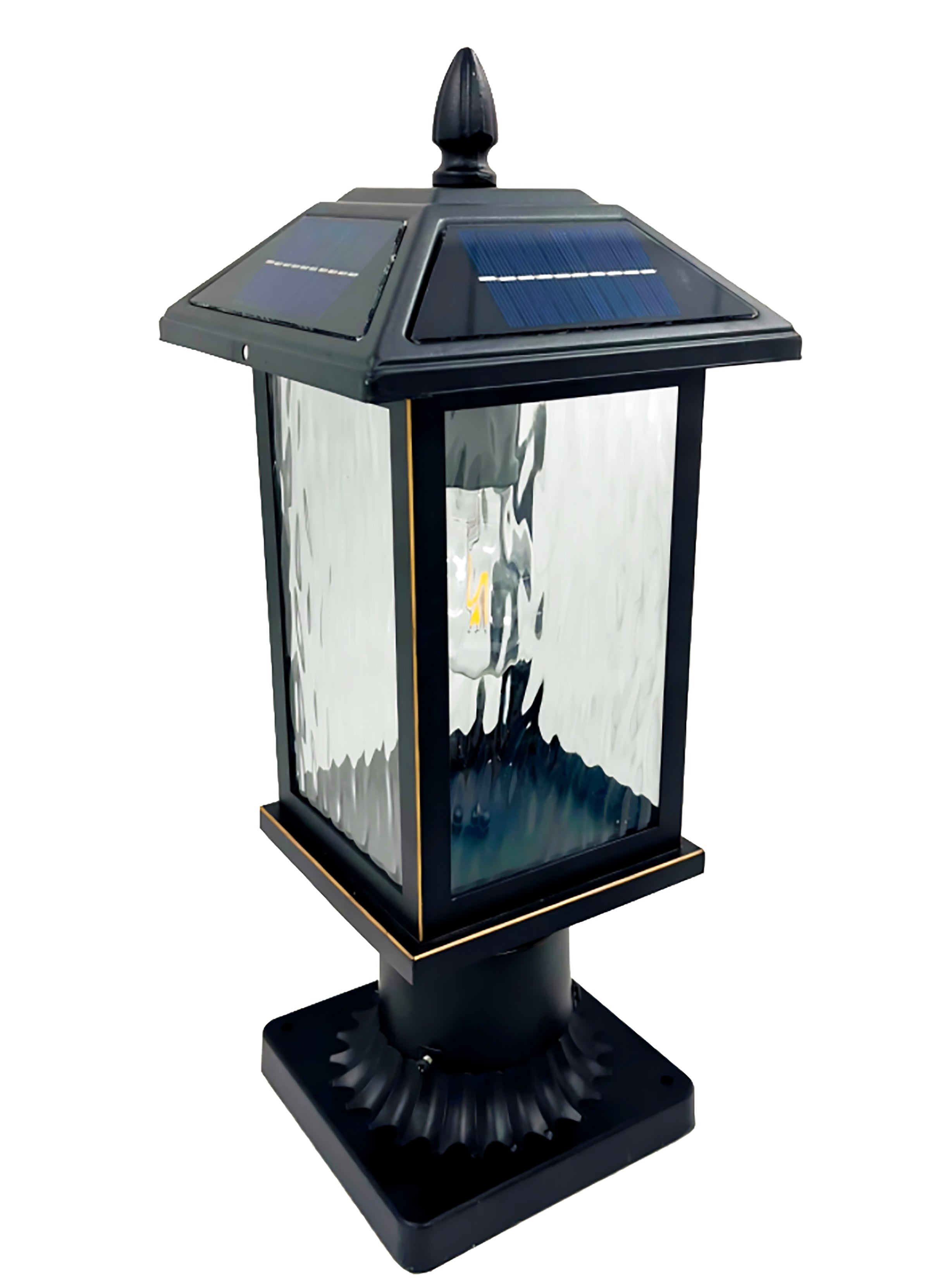 Outdoor Solar Pillar Lights