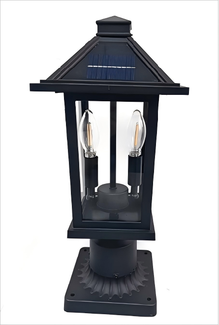 Outdoor Solar Pillar Lights