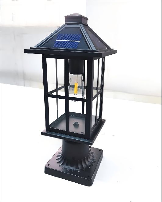 Outdoor Solar Pillar Lights